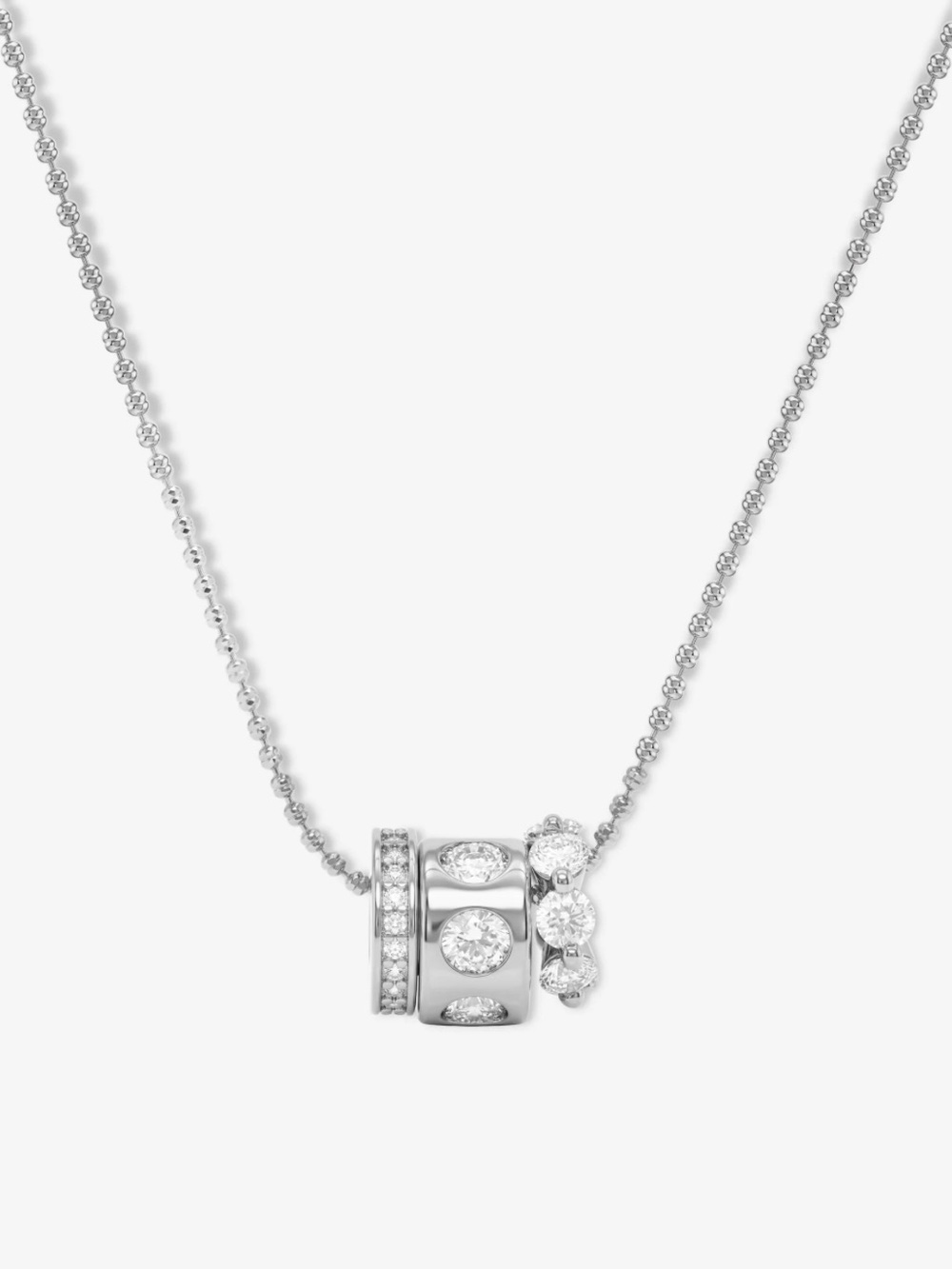 NWT Melinda Maria Silver “Ashley Topanga Necklace”